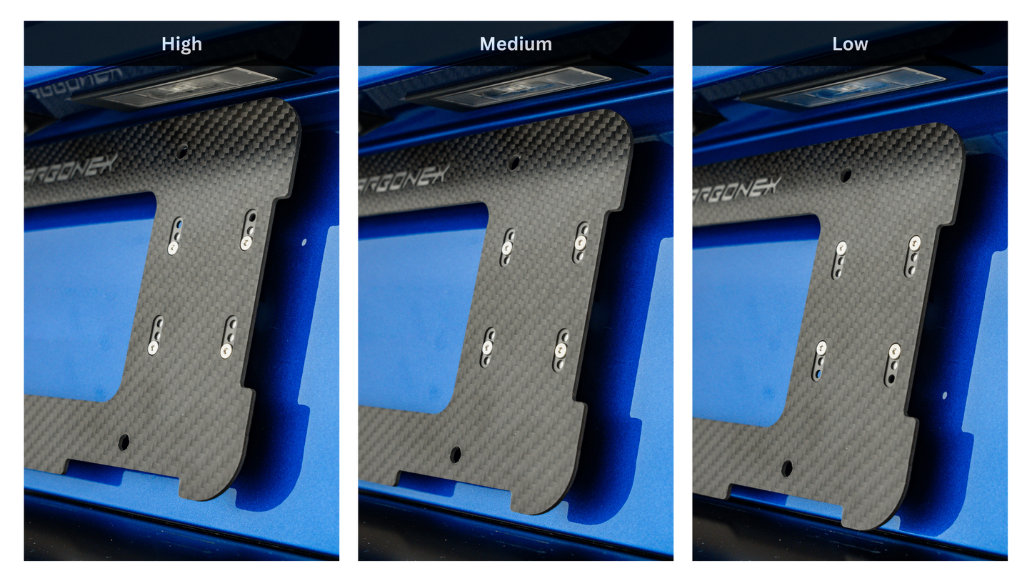 Supra Magnetic Rear License Plate Mount Kit - North America