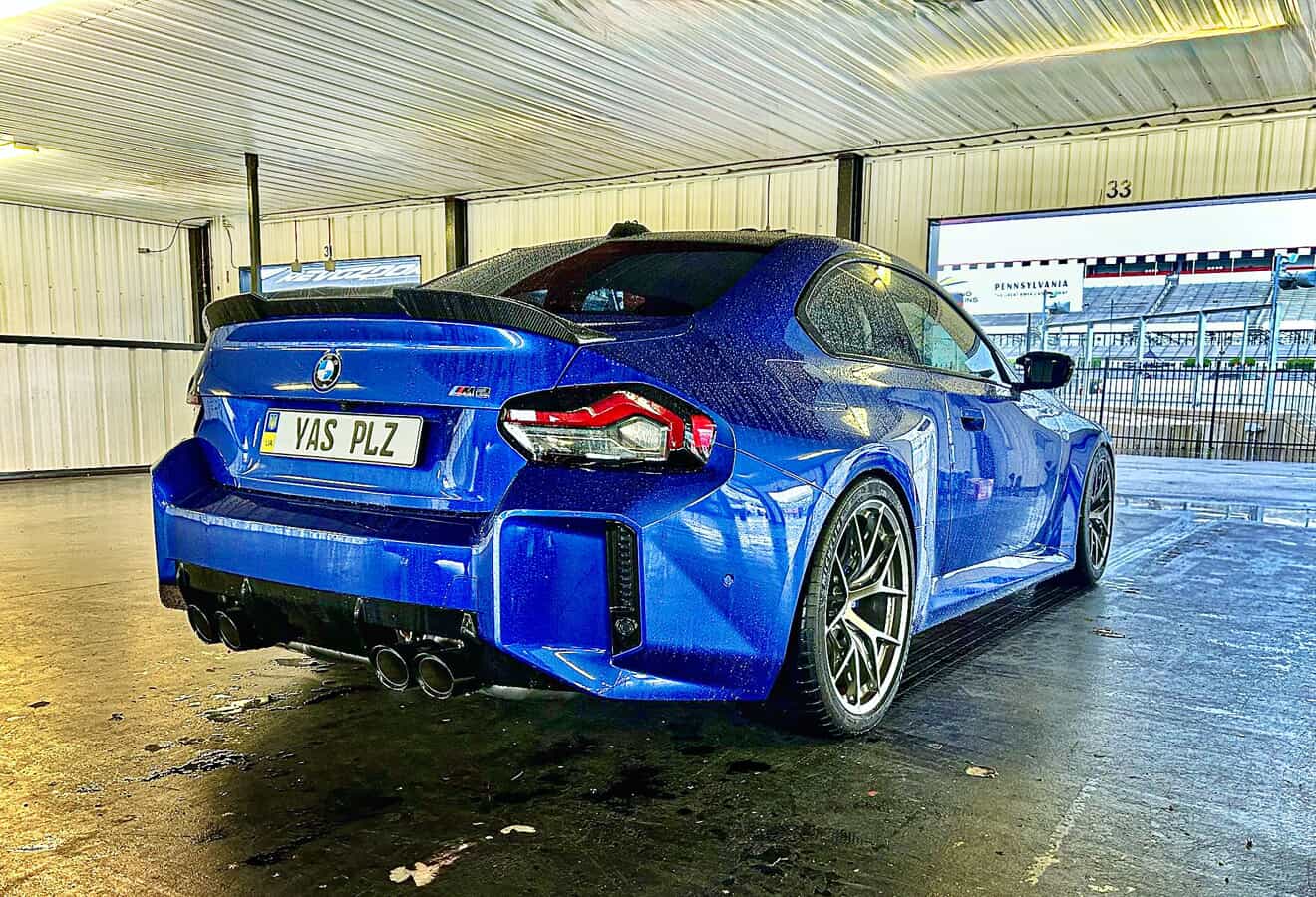 BMW Magnetic Rear License Plate Mount Kit - Europe