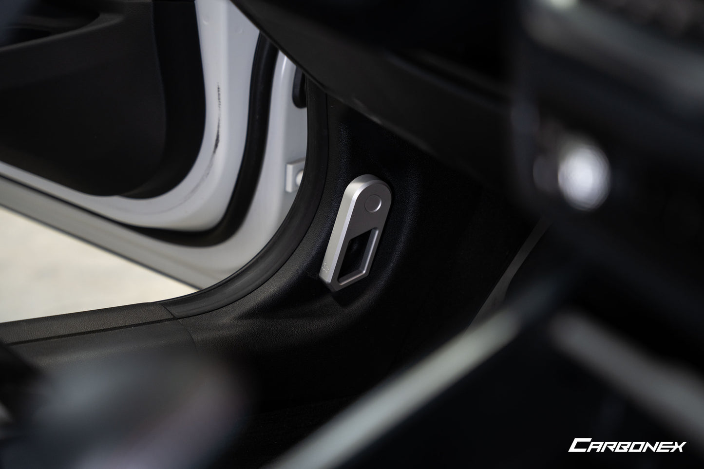 Toyota A9X Supra Hood Latch Handle - Silver
