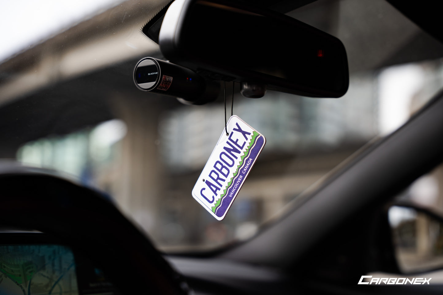 Carbonex Air Freshener - Magnetic License Plate Edition
