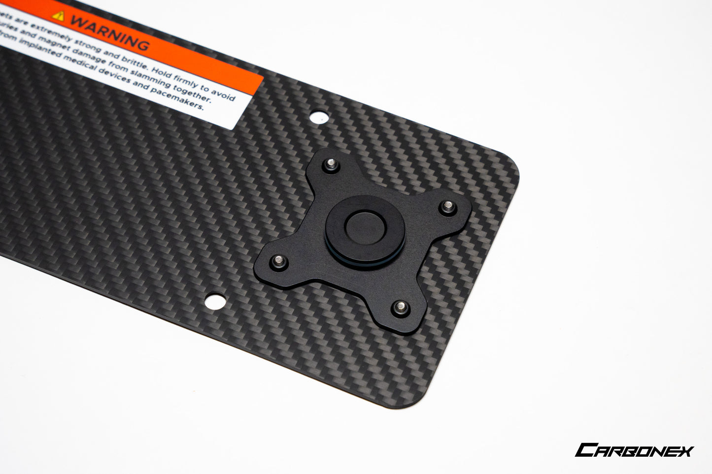 BMW Magnetic Rear License Plate Mount Kit - Europe