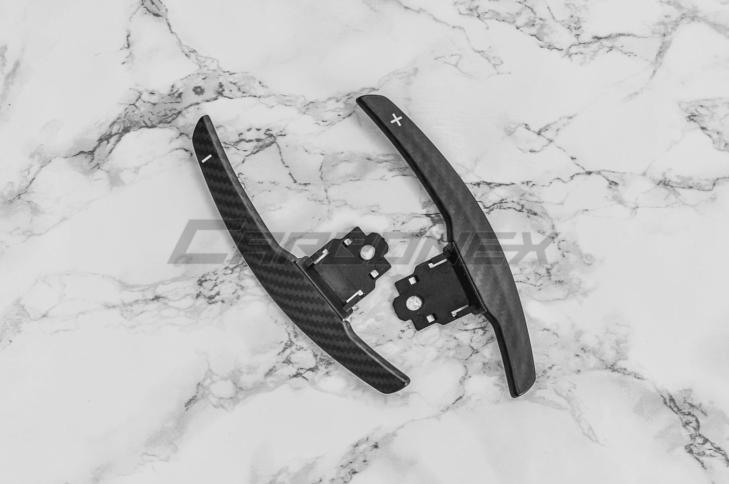 BMW F Chassis Carbon Paddle Shifters - Matte