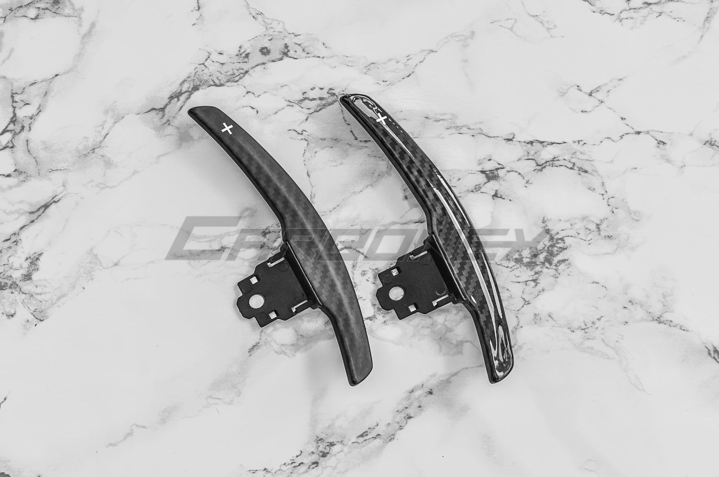 BMW F Chassis Carbon Paddle Shifters - Gloss