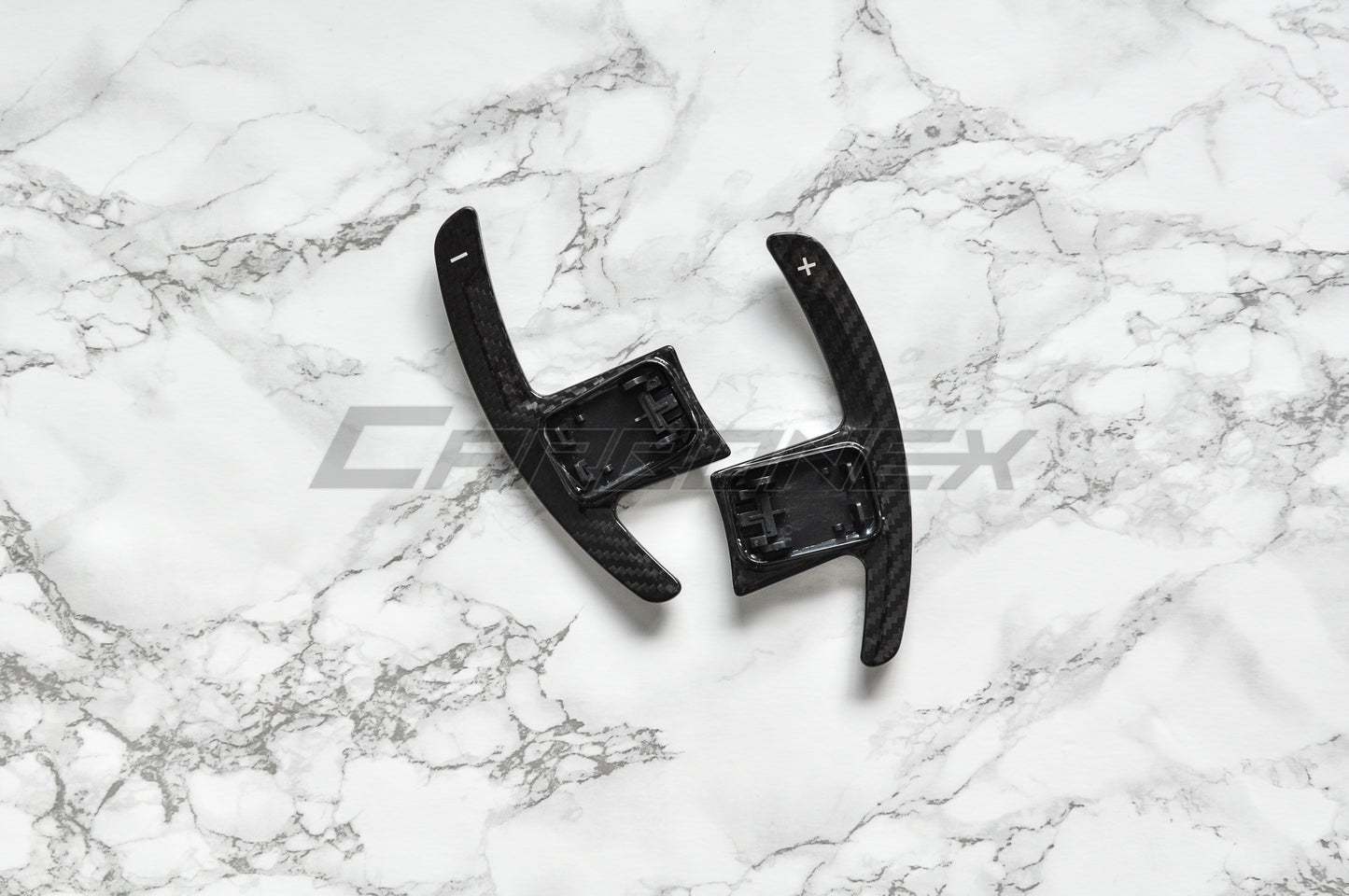 BMW G Chassis Carbon Paddle Shifters - Gloss