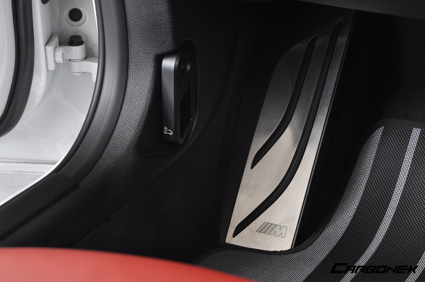 BMW F Chassis Hood Latch Handle - Black | M2, M3, M4 | 1 - 4 Series