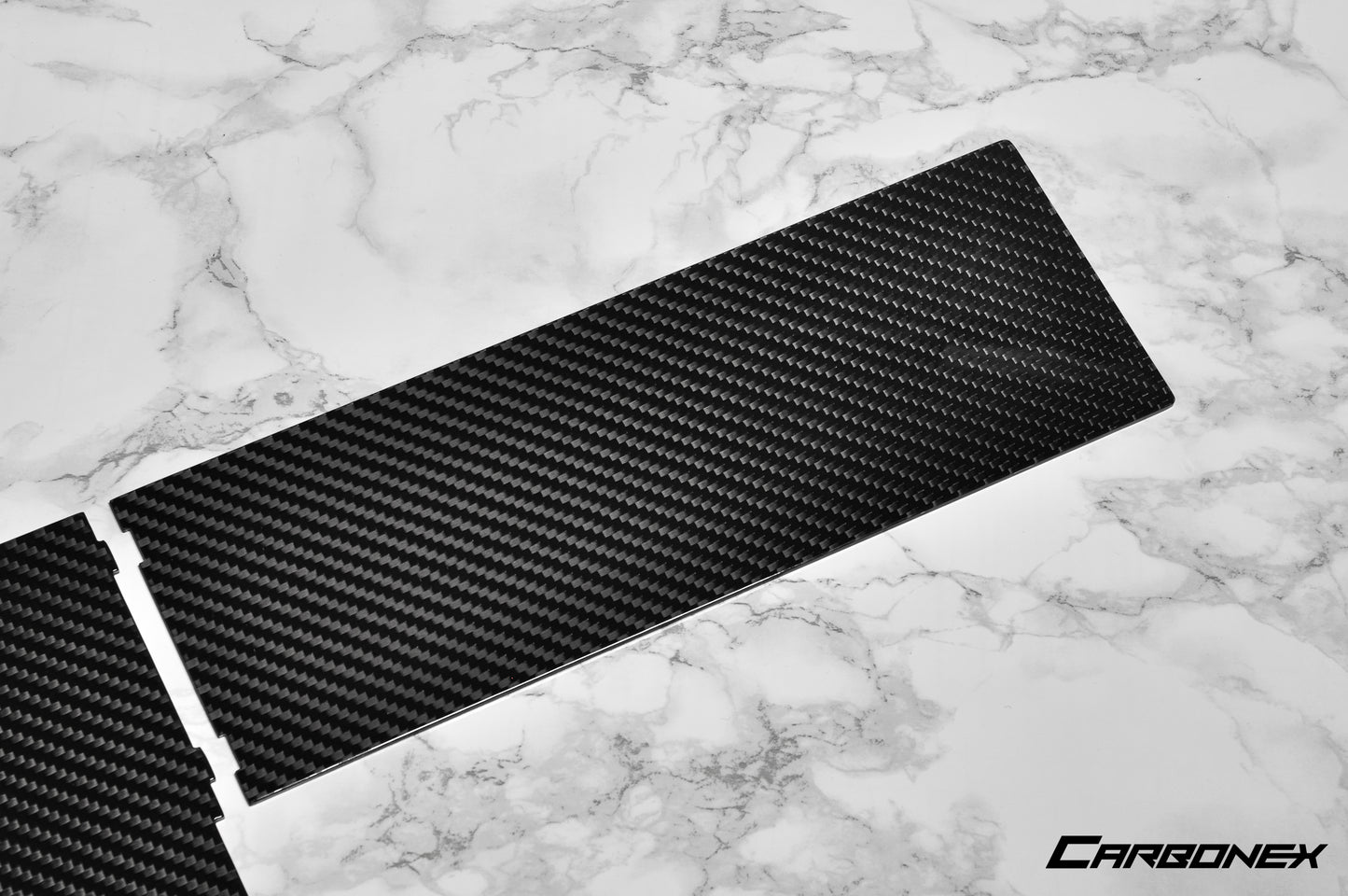 BMW S55 Engine Carbon Intercooler Cover - Gloss