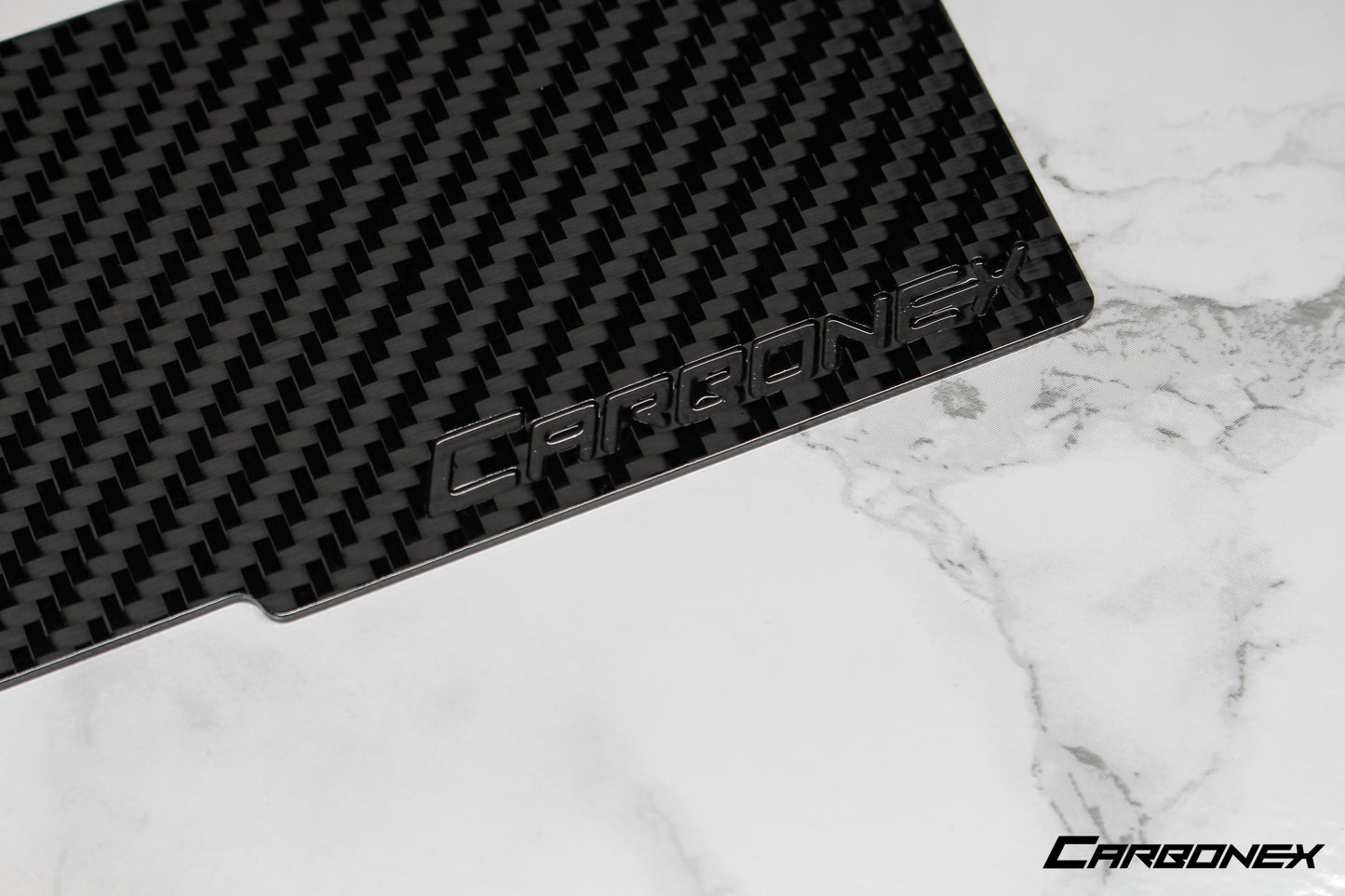 BMW S55 Engine Carbon Intercooler Cover - Gloss - Engraved