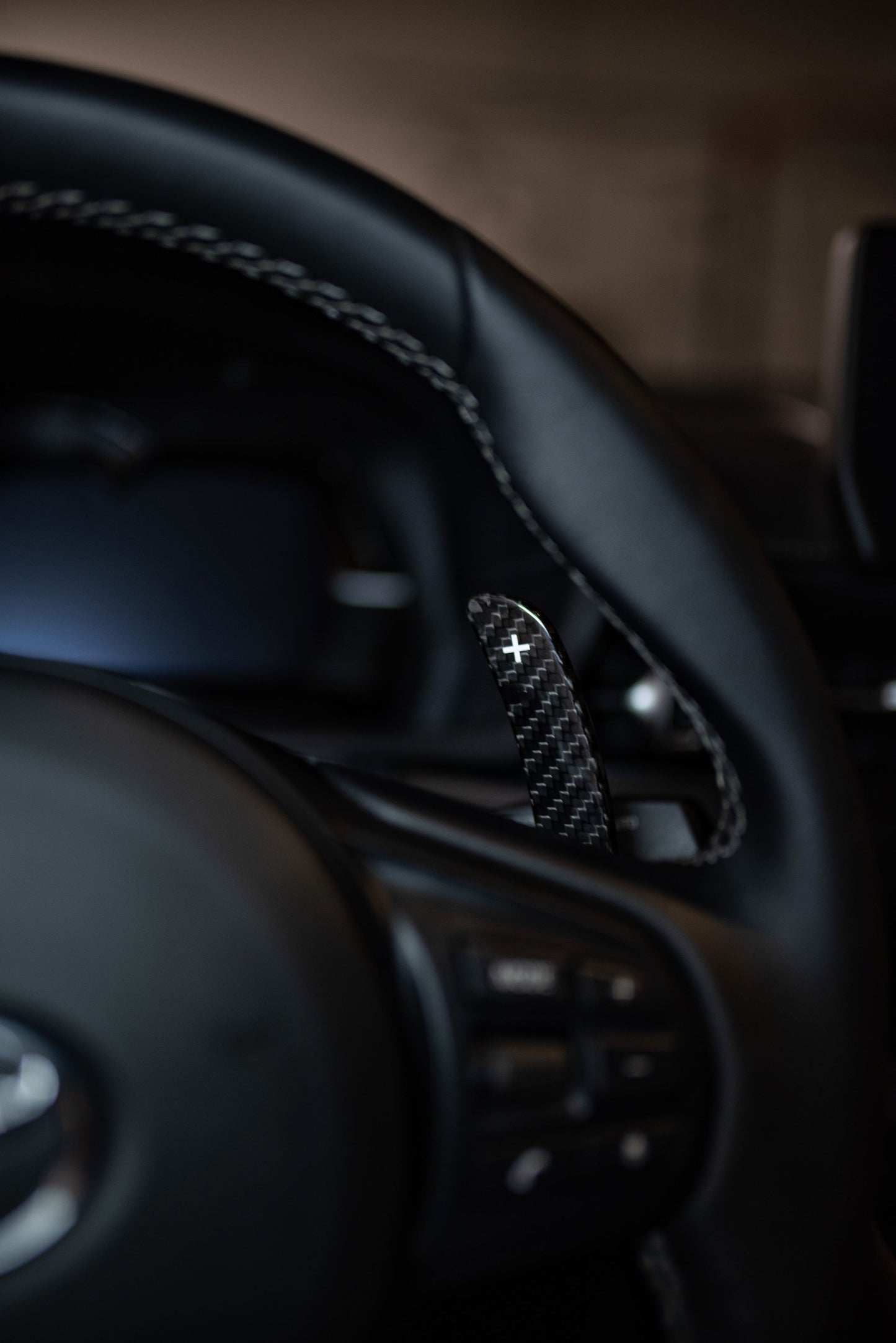 BMW G Chassis Carbon Paddle Shifters - Gloss