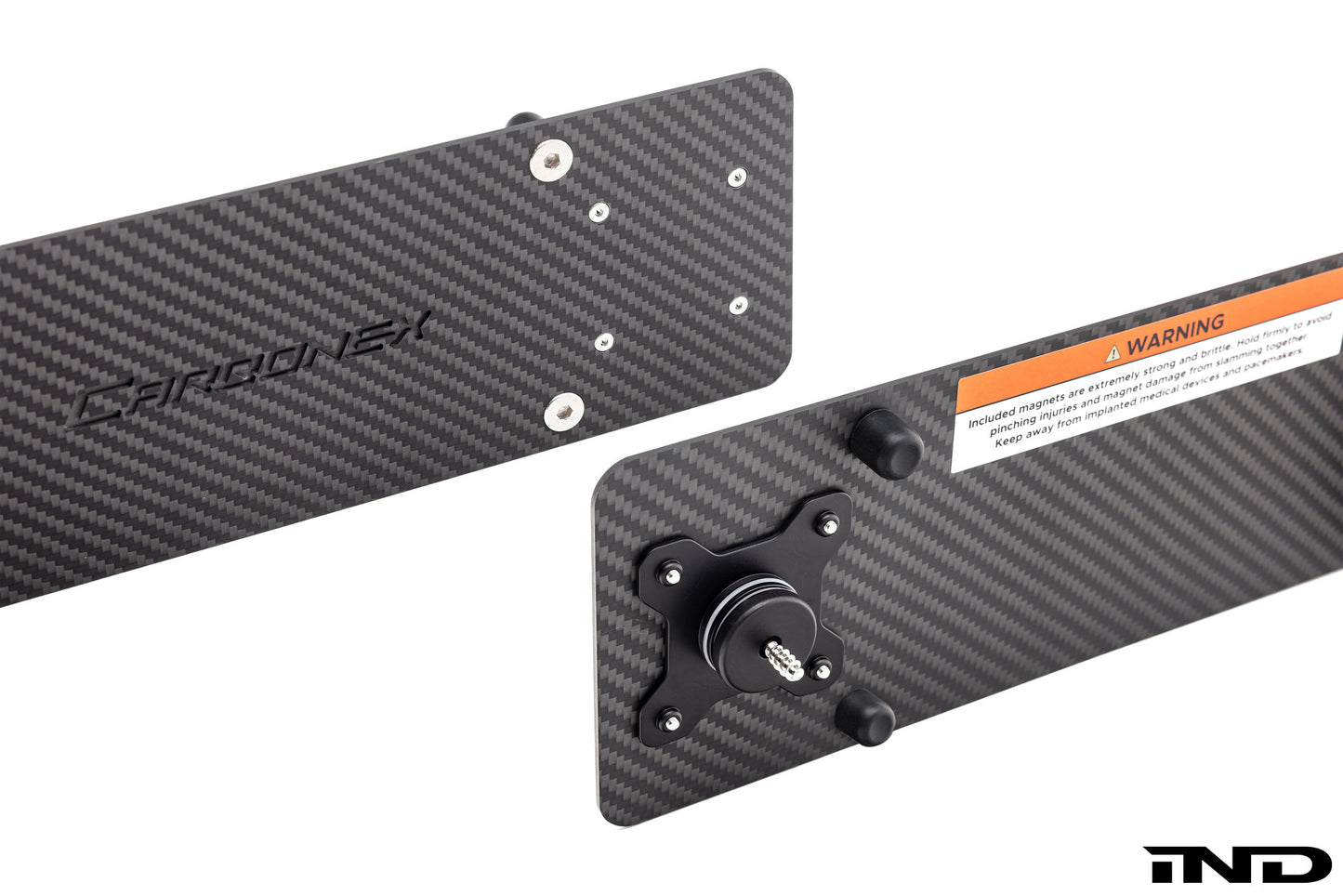 BMW Magnetic Rear License Plate Mount Kit - Europe