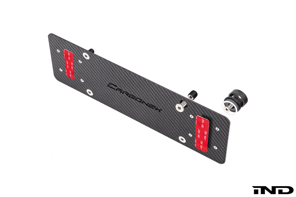 BMW rear plate area