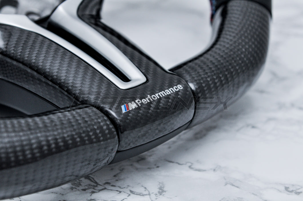 1. Carbon Fiber Finish - [STEERING WHEEL CUSTOMIZATION]