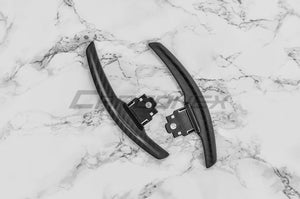BMW F Chassis Carbon Paddle Shifters - Matte