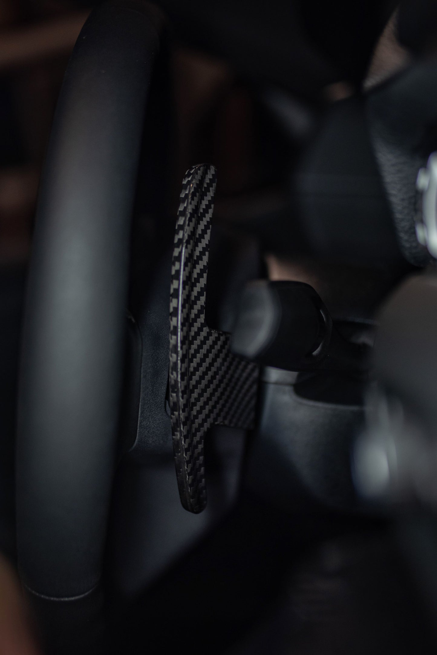 BMW G Chassis Carbon Paddle Shifters - Gloss